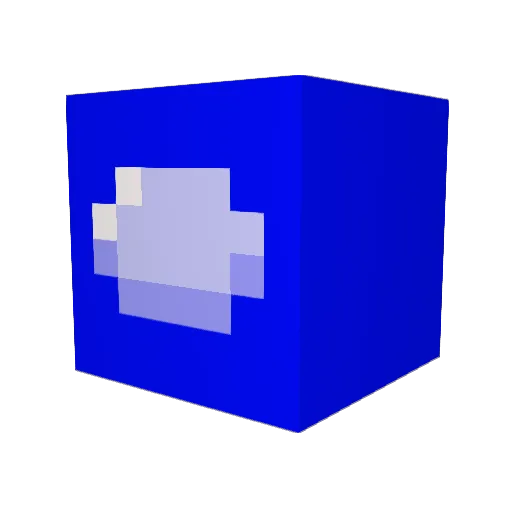 Pigman2725 Minecraft avatar head, 3D render