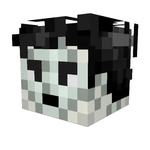 Pigman_Pa1 Minecraft avatar head, 3D render
