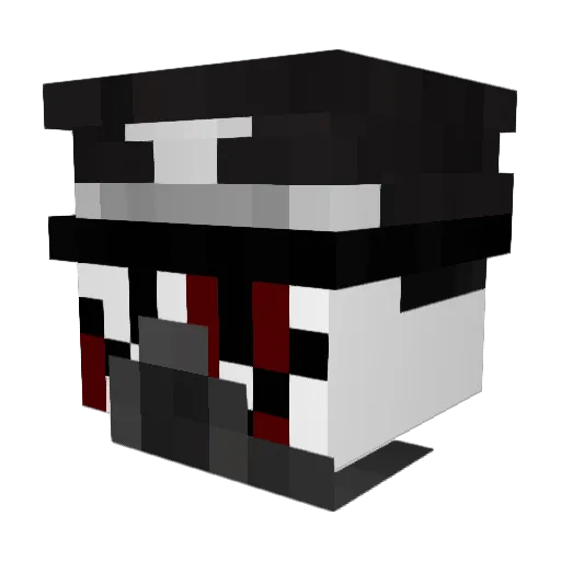 PigsFlew1228 Minecraft avatar head, 3D render