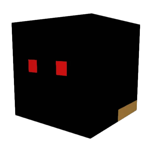 Pihh Minecraft avatar head, 3D render
