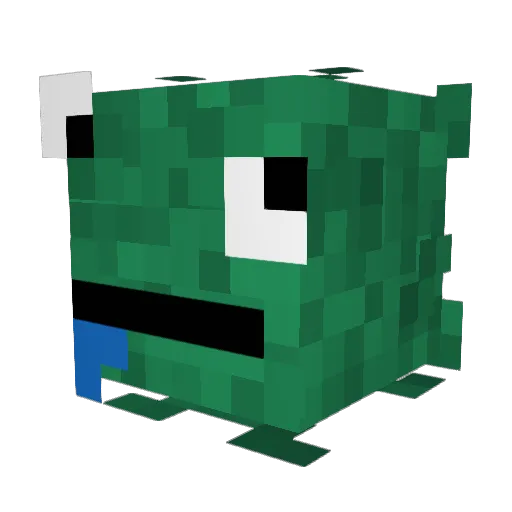 PiickleInAJar Minecraft avatar head, 3D render