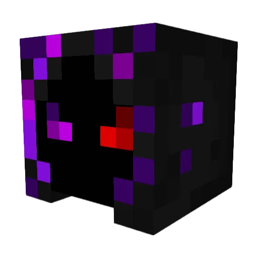 Piinnkkyy Minecraft avatar head, 3D render