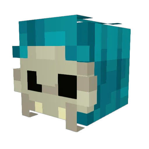 PikaSammy123 Minecraft avatar head, 3D render