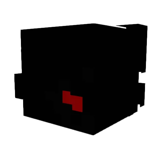 PikaTN Minecraft avatar head, 3D render