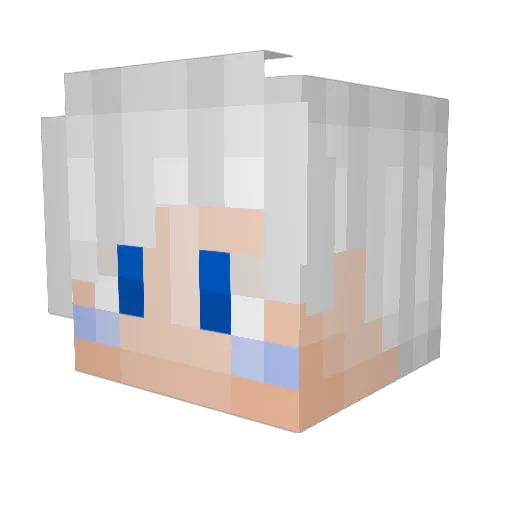 Pikachu21228 Minecraft avatar head, 3D render