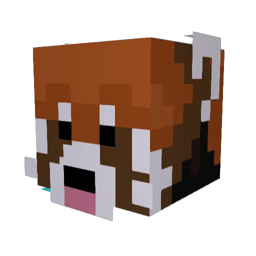 Pikachu261201 Minecraft avatar head, 3D render