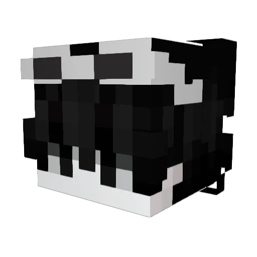 Pikaczu_GG Minecraft avatar head, 3D render