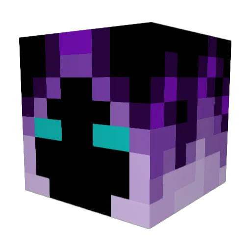 Pikchupi Minecraft avatar head, 3D render