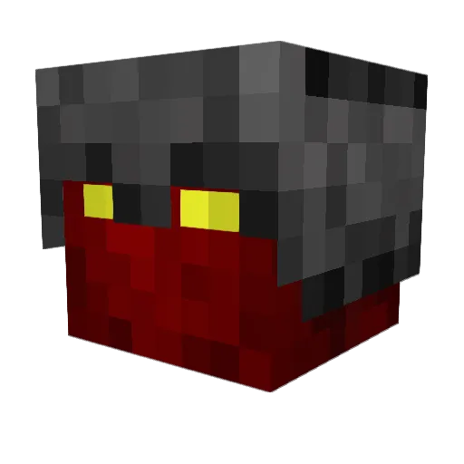 Pikku Minecraft avatar head, 3D render