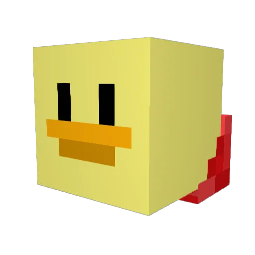 PillburyFlowboy Minecraft avatar head, 3D render
