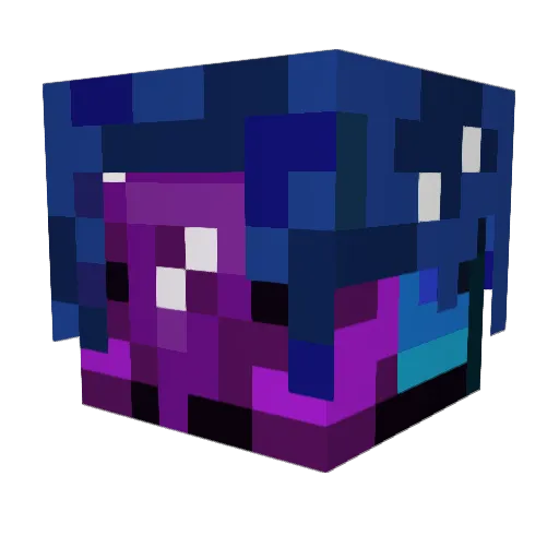 Pillow_Wifi Minecraft avatar head, 3D render
