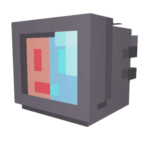 Pillows85 Minecraft avatar head, 3D render
