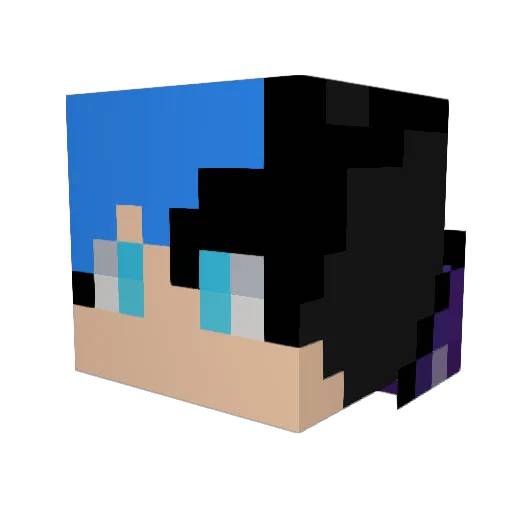 PillowySundew29 Minecraft avatar head, 3D render