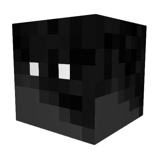 PilowZ_ Minecraft avatar head, 3D render