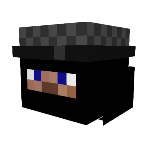 PimGijs0213 Minecraft avatar head, 3D render