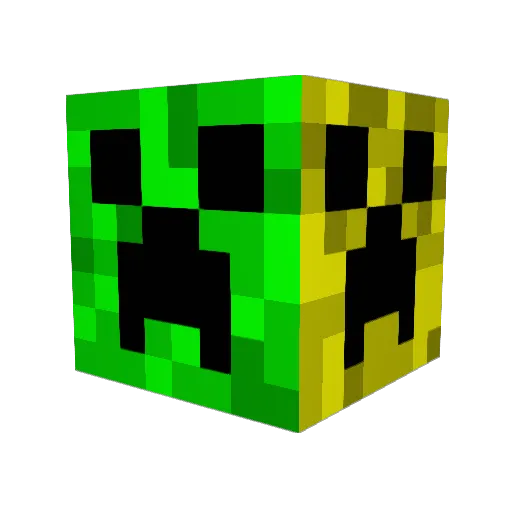Piman10511 Minecraft avatar head, 3D render