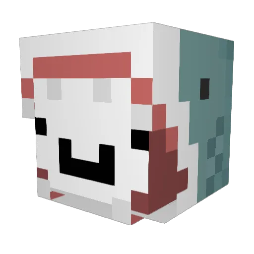 Piman1130 Minecraft avatar head, 3D render