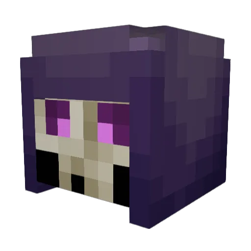 PinArtifact350 Minecraft avatar head, 3D render