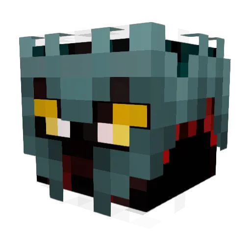 PinPointMac Minecraft avatar head, 3D render