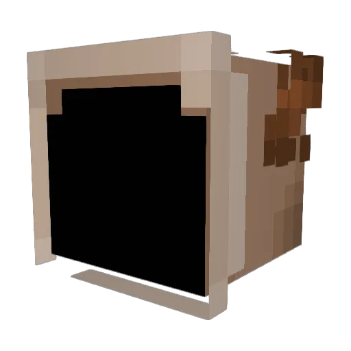 PineAppleWoof Minecraft avatar head, 3D render