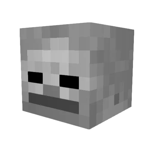 PineApple_Pugg Minecraft avatar head, 3D render