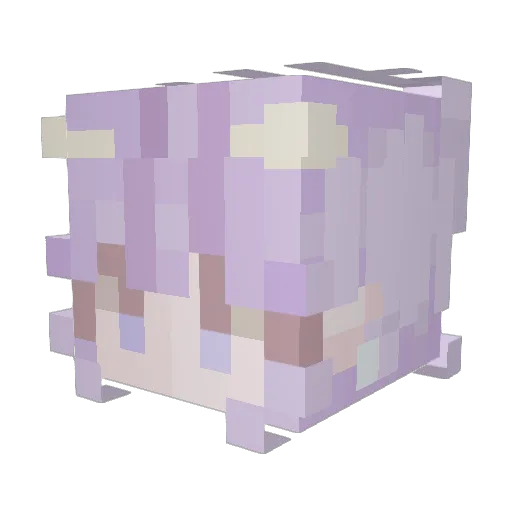 Pineapple0103 Minecraft avatar head, 3D render