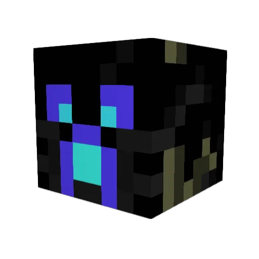 Pineapple1717 Minecraft avatar head, 3D render