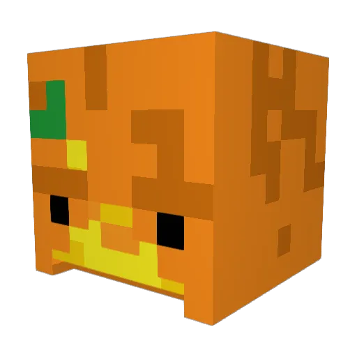 PineappleMan99 Minecraft avatar head, 3D render