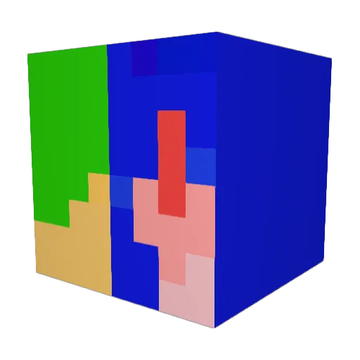 Pineapple_1799 Minecraft avatar head, 3D render
