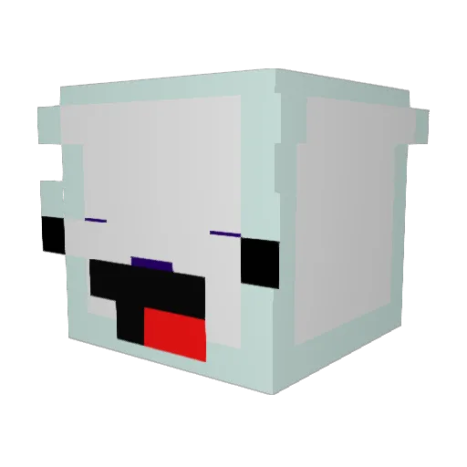 Pineapple_3333 Minecraft avatar head, 3D render