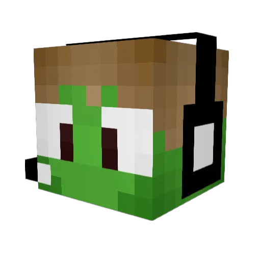 Pineapple_Ogre Minecraft avatar head, 3D render
