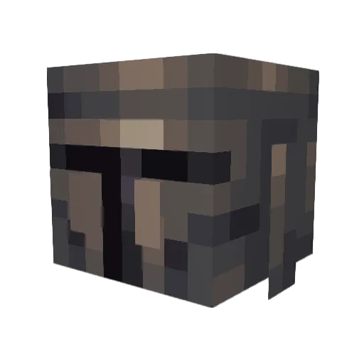 PineconeBoi Minecraft avatar head, 3D render