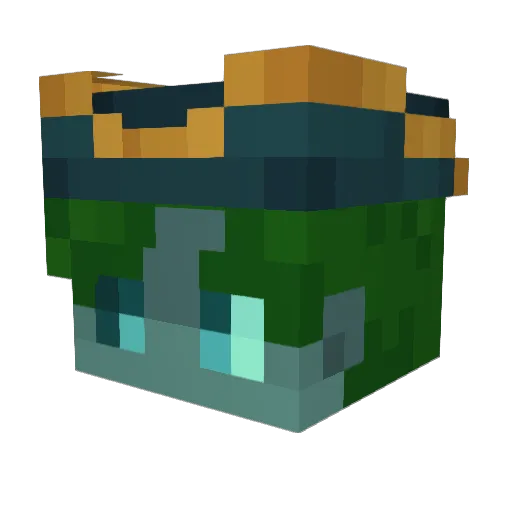 Pinewoodcar34 Minecraft avatar head, 3D render