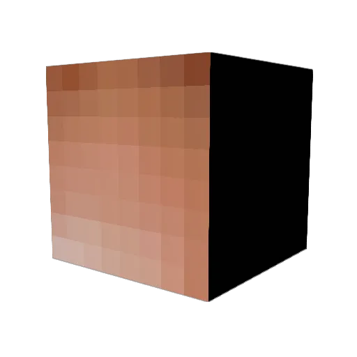 Pinez1 Minecraft avatar head, 3D render