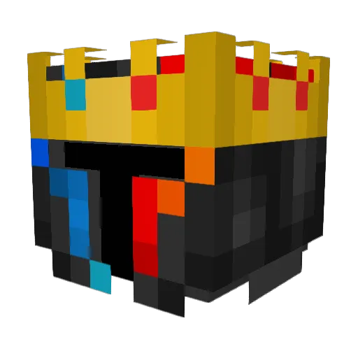 PingexFTW Minecraft avatar head, 3D render