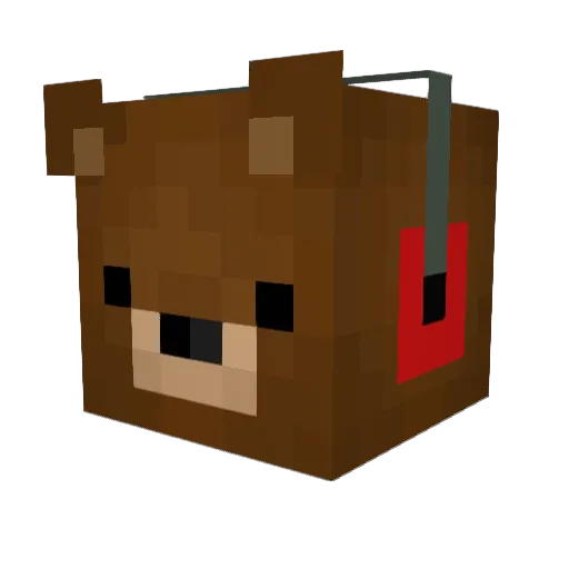 Pingu26226 Minecraft avatar head, 3D render