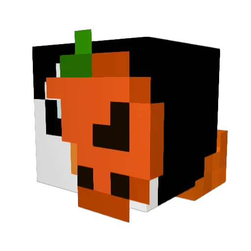 Pinguin_Paul Minecraft avatar head, 3D render