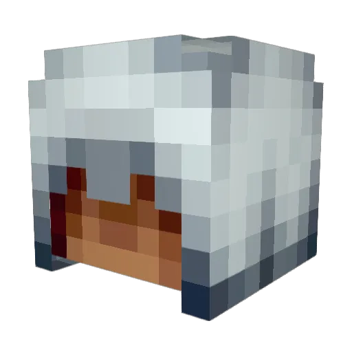 PingvinElskerV2 Minecraft avatar head, 3D render