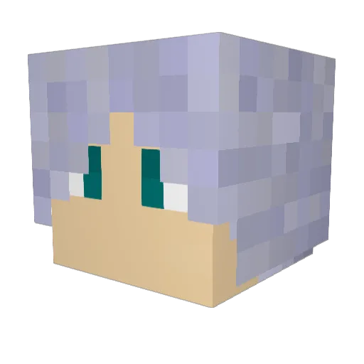 Pinheiro90s Minecraft avatar head, 3D render