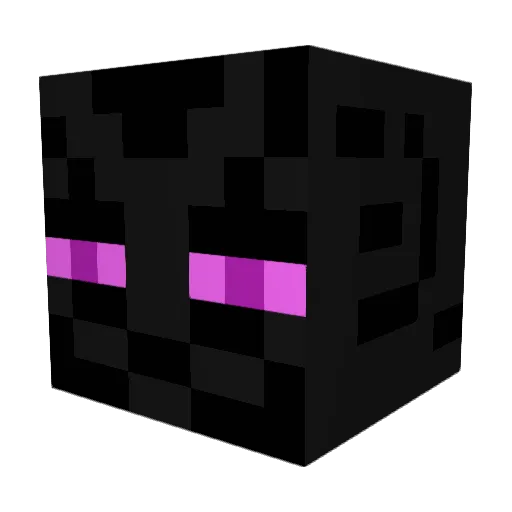 PinkAdolf Minecraft avatar head, 3D render