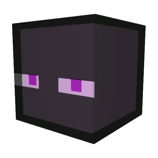 PinkEason Minecraft avatar head, 3D render
