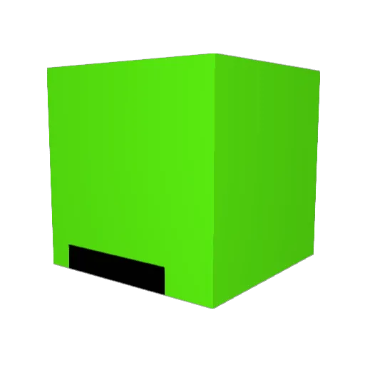 PinkKingKong Minecraft avatar head, 3D render