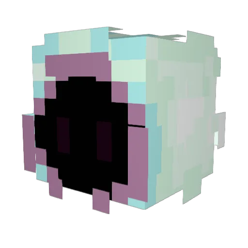Pink_Toast Minecraft avatar head, 3D render