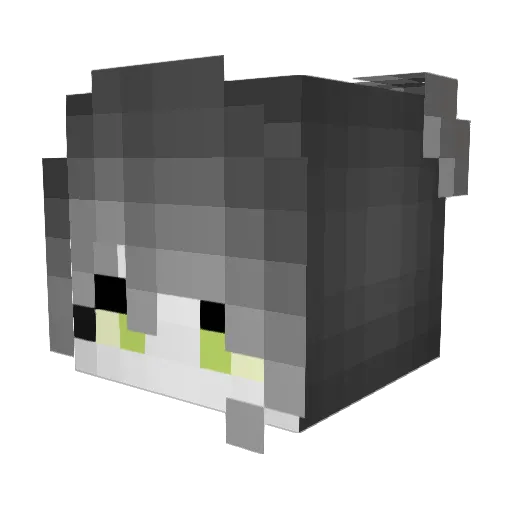Pinkamena_notPie Minecraft avatar head, 3D render