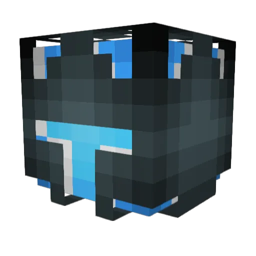 PinksPops Minecraft avatar head, 3D render