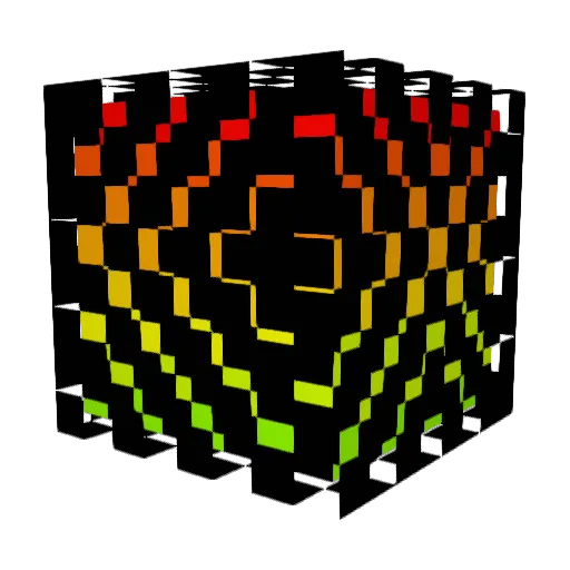 PinkyPotatoo Minecraft avatar head, 3D render