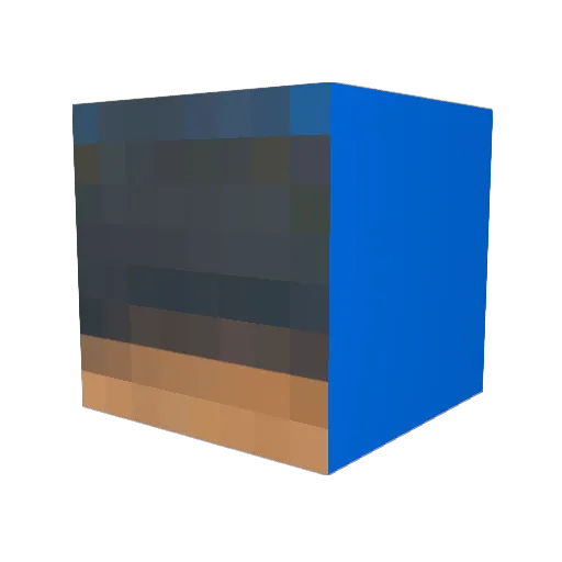 Pinotin55 Minecraft avatar head, 3D render