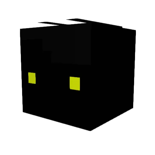 Pinoymark Minecraft avatar head, 3D render