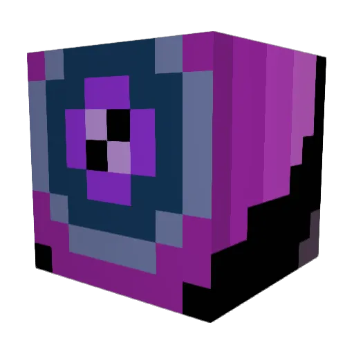 Pinx7 Minecraft avatar head, 3D render