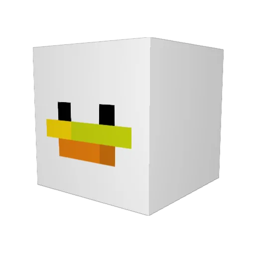 Piotrek1508 Minecraft avatar head, 3D render
